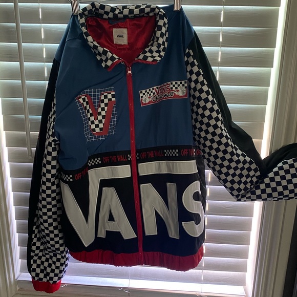 Coats | Vans Racer Track Jacket | Poshmark